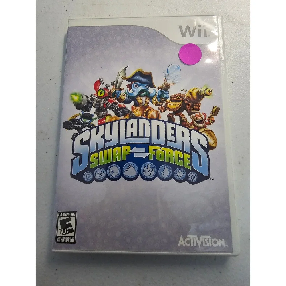 Skylanders Swap‎ Force Video Game for Nintendo Wii Complete Disc Case